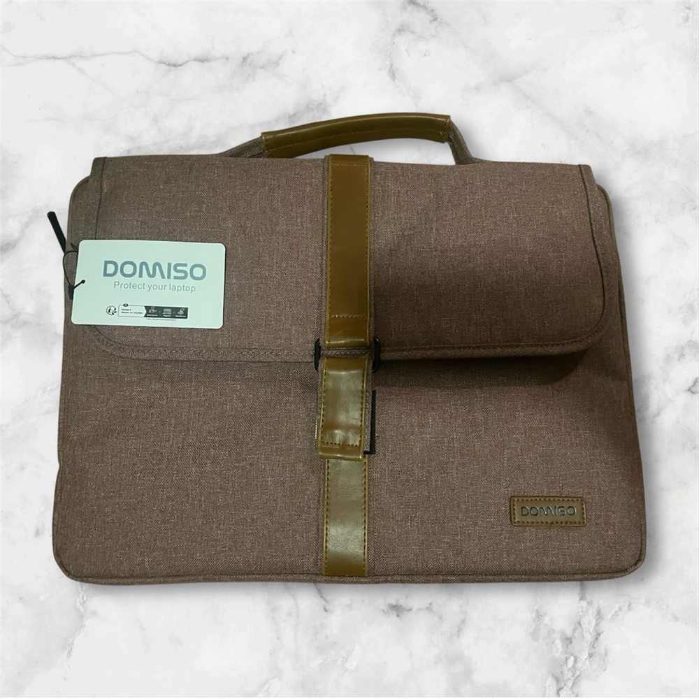 Domiso Laptop Bag - (Maroon/Pink)